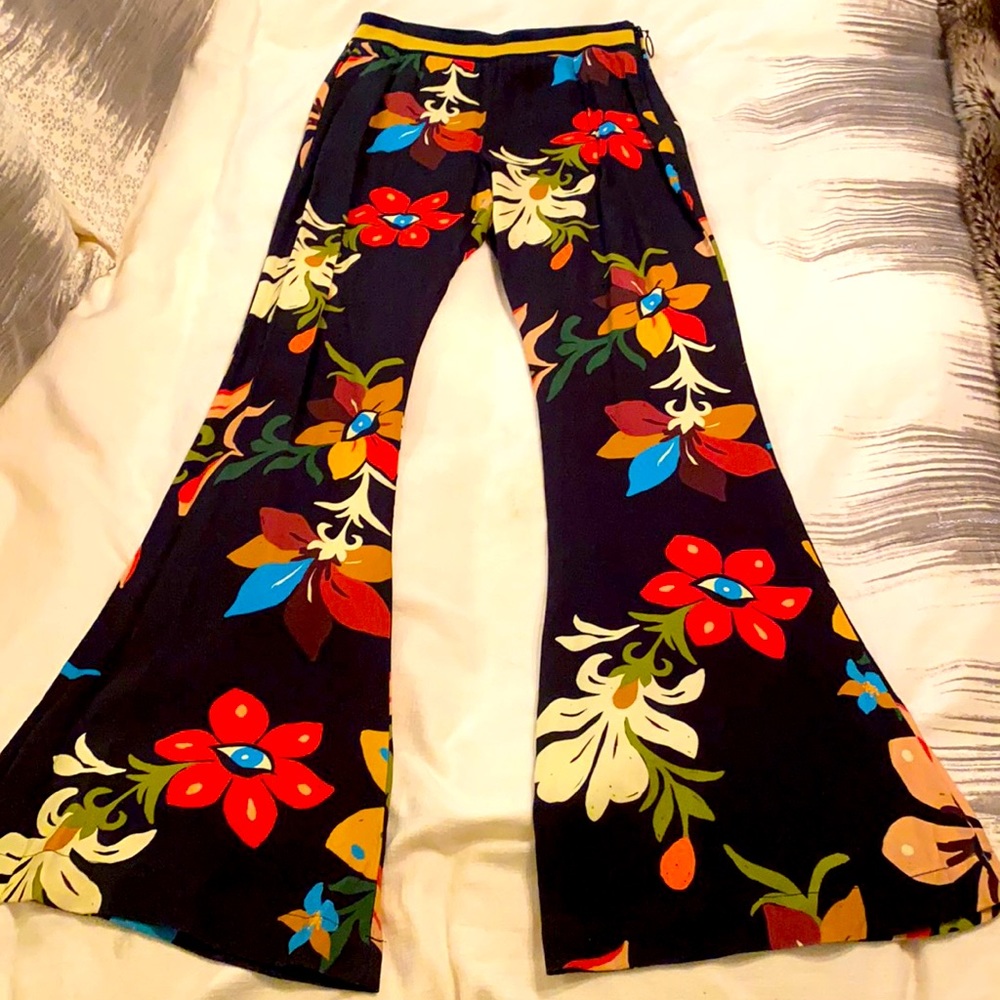 Funky anthropology bell bottoms